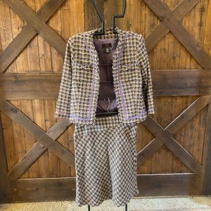 Vintage Michele skirt suit